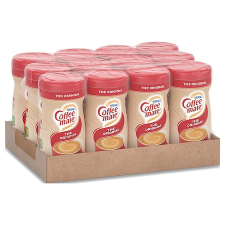 Non-Dairy Powdered Creamer, Original, 11 oz Canister, PK12