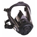 RU6500, Full Face Respirator, Silicone, 5 Suspension Points, S Mask Size, Not Rated