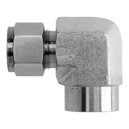 Tee, SS, Comp 3/8"", Comp 3/8"", MNPT 3/8