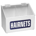 Hairnet Dispenser, Acrylic, White, S