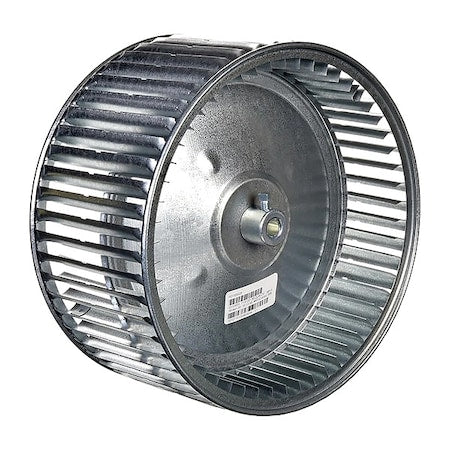 Blower Wheel,Aluminum/Steel,1/2 in dia