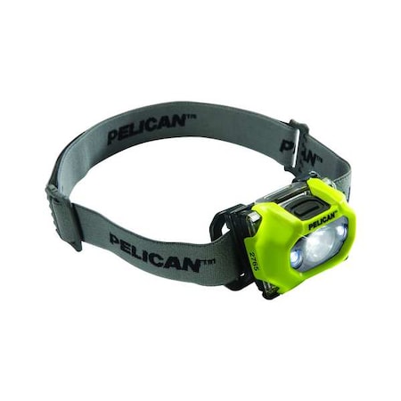 Three LED Headlamp, Safety Certifd, Yellow