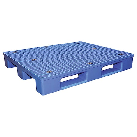 High Density Polyethylene (HDPE) Pallet, 47 in L, 39.25 in W, 6.5 H