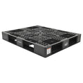 Black Plastic Pallet, 6000 lb., 48 x 40