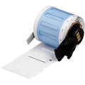 Sleeve Label, White, Polyolefin, 1 in W