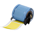 Sleeve Label, Yellow, Polyolefin, 2 in W