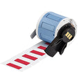Sleeve Label, Red, Polyolefin, 1 in W