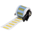 Sleeve Label, Yellow, Polyolefin, 1 in W