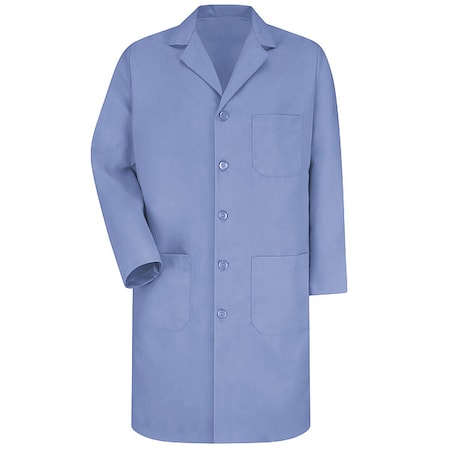 Lab Coat, Cotton Poplin/Polyester, 3 Pockets, Button