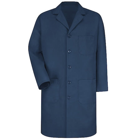 Lab Coat, Cotton Poplin/Polyester, 3 Pockets, Button