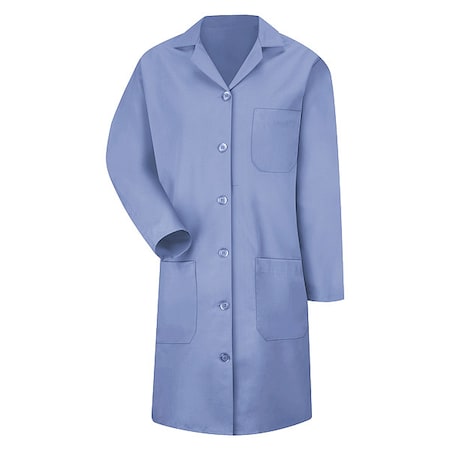Lab Coat, Cotton Poplin/Polyester, 3 Pockets, Button