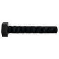 Not Graded, 3/8"-16 Hex Head Cap Screw, Plain PVC, 1 in L, 5 PK