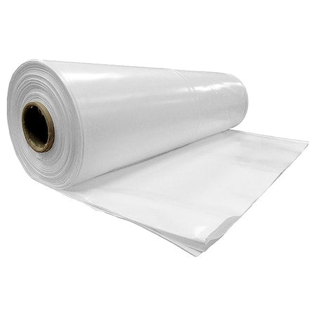 Vapor Barrier, 100ft L, 10ft W, White, 10mil