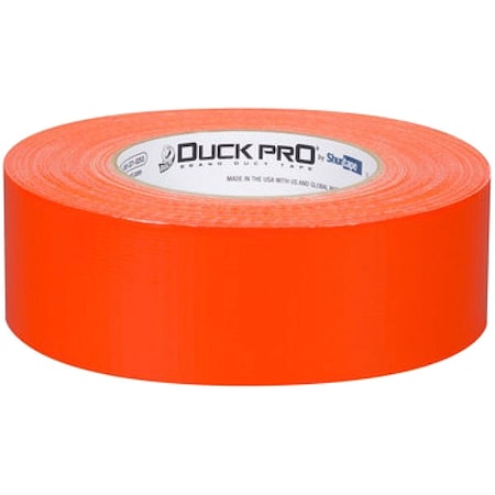 Duct Tape, Orange, 60-1/8 yd L, 1-7/8 in W