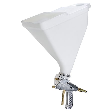 Gun and Hopper, 2 1/2 gal, Metal, Plastic