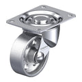 Plate Caster, Rigid, Iron, 3 13/16"H
