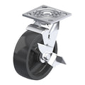 PlateCaster, Swivel, Polypropylene, 6 1/2"H