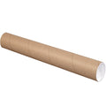 Mailing Tube,9inLx3in.dia,Brown,PK24
