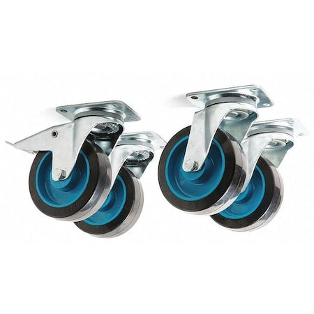 Caster Kit, 11" L x 5" W x 8" H Size