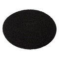 Round Stripping Pad, Black, 20 In