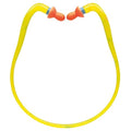 QB1HYG Disposable Vinyl Earplugs, Bell Shape, 27 dB, Orange