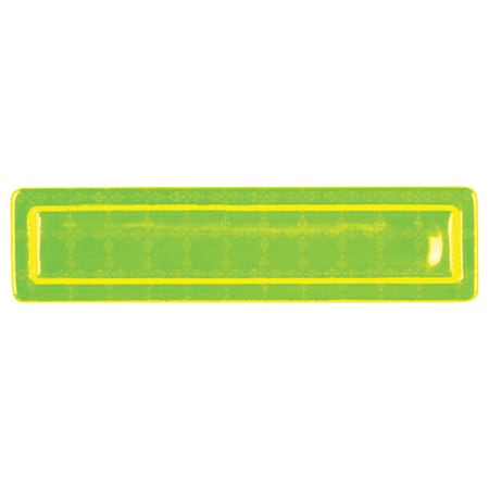Hard Hat Label, High Visibility Yellow/Green