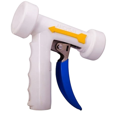 Spray Nozzle, 6-5/16" L, White, Brass