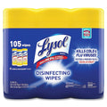 Disinfecting Wipes, Canister, Lemon and Lime Blossom, White, 3 PK