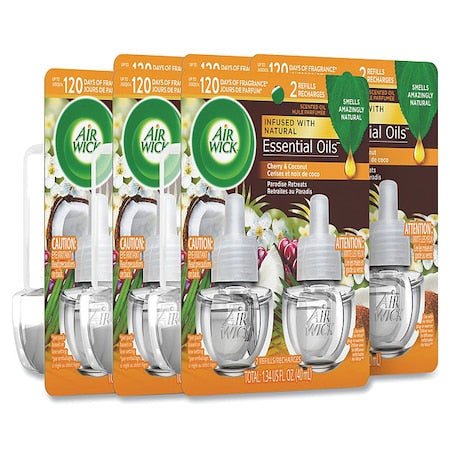 Life Scents Scented Oil Refills, Paradise Retreat, 0.67 oz, PK12, 6PK