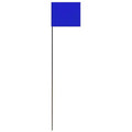 Marking Flag, Blue, Vinyl, 21 in H, PK25