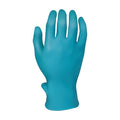 Disposable Gloves, Food Grade, 2.5 mil Palm, Nitrile, Powder-Free, 100 PK, Blue, XL