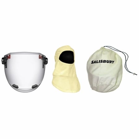 Arc Flash Face Shield Kit, 20 cal/sq cm