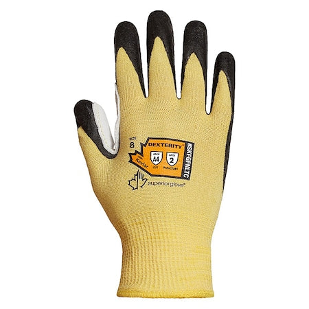 Cut-Resistant Gloves, Cut Level A4 , Dipped , Foam Nitrile , Smooth , 7 1 PR