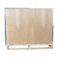 47 3/16 in x 42 1/2 in Shipping Crate, Brown, Steel, Plywood