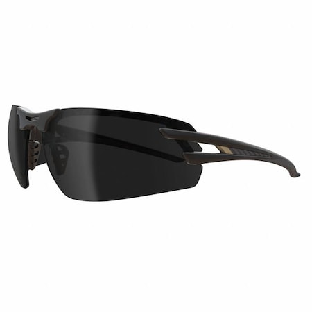 Salita, Safety Glasses, Anti-Fog, Smoke Lens, Black Frame, Half-Frame