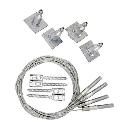 Suspension Kit,w/ Dual Hanger,250 lb