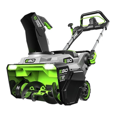 Cordless Walk-Behind Snow Blower, 21 in Clearing Path, 7 in Auger Diameter, Battery Operated Torque