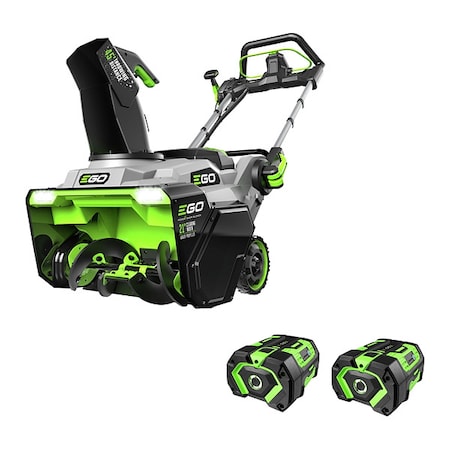 Cordless Walk-Behind Snow Blower Kit, 21 in Clearing Path, 7 in Auger Diameter