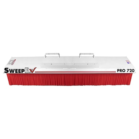 Pro Series Broom, 72 In W, 11 In H