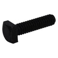 Square Head Bolt, Steel, Grade 2, Plain, 1/2"-13 Thread Size, 1 in Lg, 10 PK