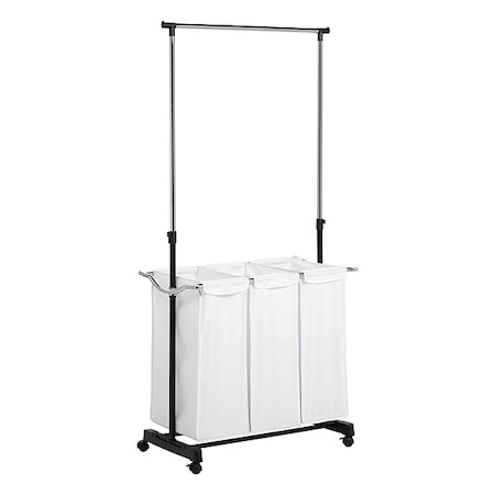 Laundry Sorter, 3-Compartment