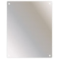 10"" x 14"" Stainless Steel Washroom Mirror