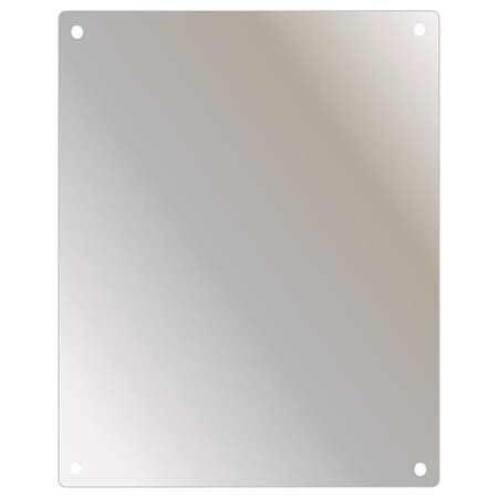 10"" x 14"" Stainless Steel Washroom Mirror