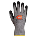 Cut-Resistant Coated Gloves, Cut Level A7 , Dipped , Nitrile , Sandy , 6 1 PR
