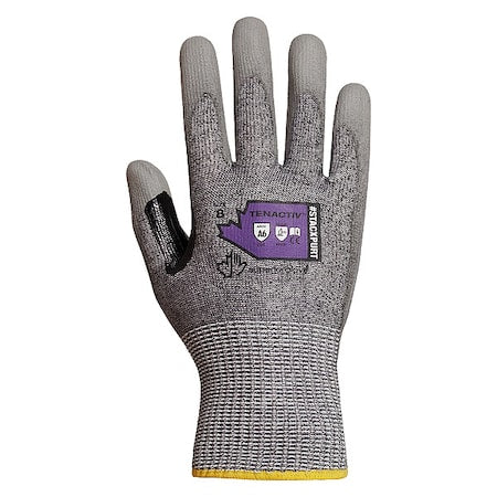 Cut-Resistant Coated Gloves, Cut Level A6 , Dipped , Polyurethane , Smooth , 8 1 PR