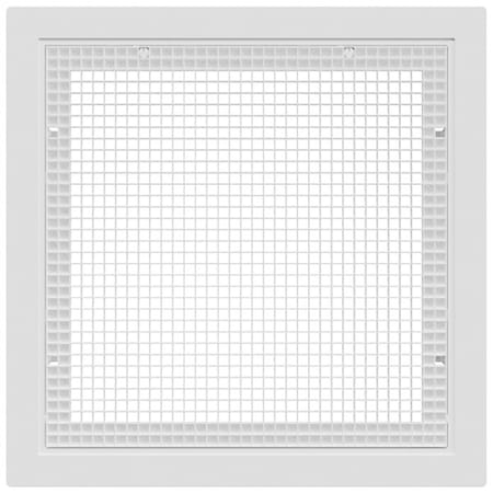 Return Air Grilles 23 3/4 in X 23 3/4 in, Matte, Plastic