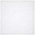 Square Perforated Diffusers, White