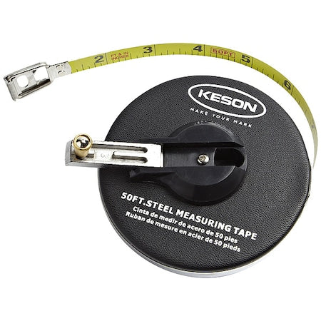 50 ft Tape Measure, 3/8 in Blade