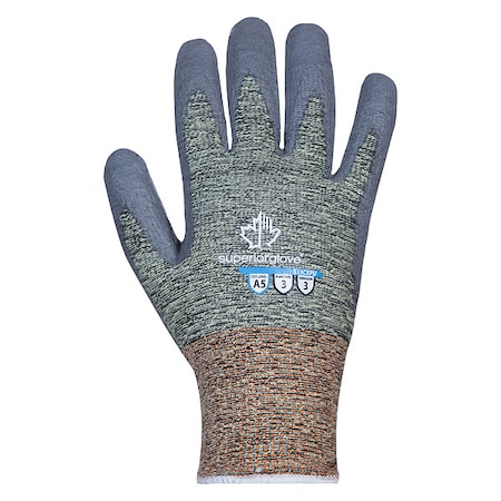 Cut-Resistant Gloves, Cut Level A5 , Dipped , Polyurethane , Smooth , S 1 PR