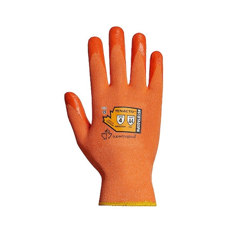Cut-Resistant Gloves, Cut Level A4 , Dipped , Foam Nitrile , Smooth , 2XS 1 PR